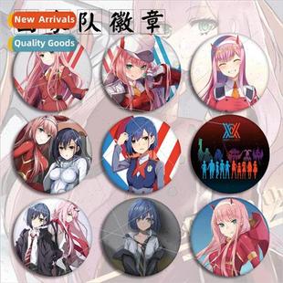 FRANXX badge pendant DARLING Bizarro the 适用 KissxDITF