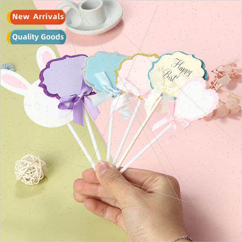 Writable Cake Decoration Inserts Happy Birthday Wishes Cloud
