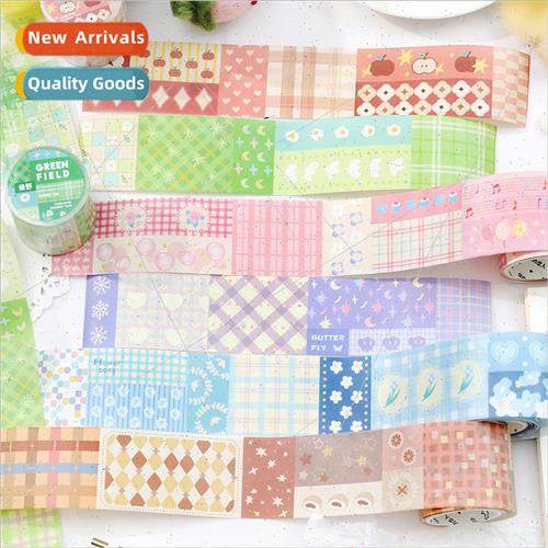 Washi Tape Dream Fantasy Series Salt Plaid Border Material S