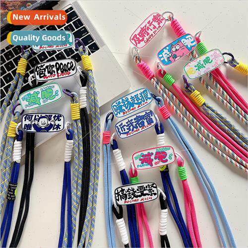 Fun quirky text back clip crossbody 适用 phone case new pers