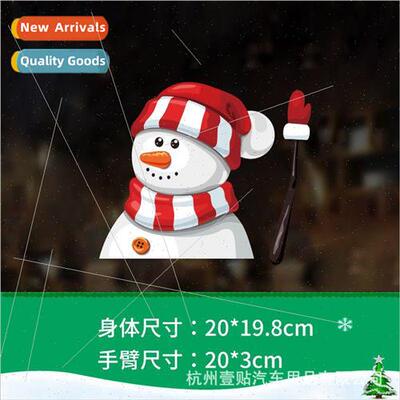 Craft Santa Claus Wiper Stickers No Tape  Stick Wiper Christ