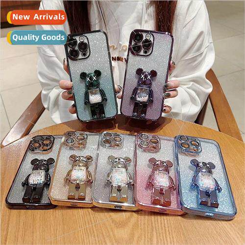cartoon doll IPhone13/15ProMax folding stand IP12/11 phone c