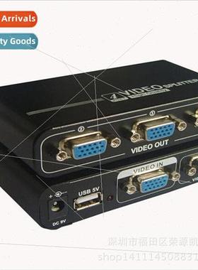 VGA Splitter 4 Port HD 550mhz 1 in 4 out vga-104A. vga split