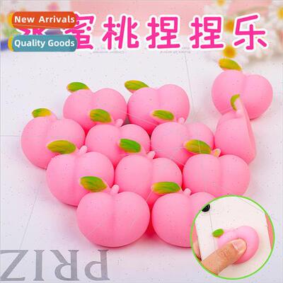 Creative simulation peach pinch fun summer cute decompressio
