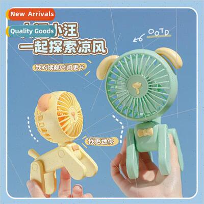 New mini handheld fan USB rechargeable students portable cut