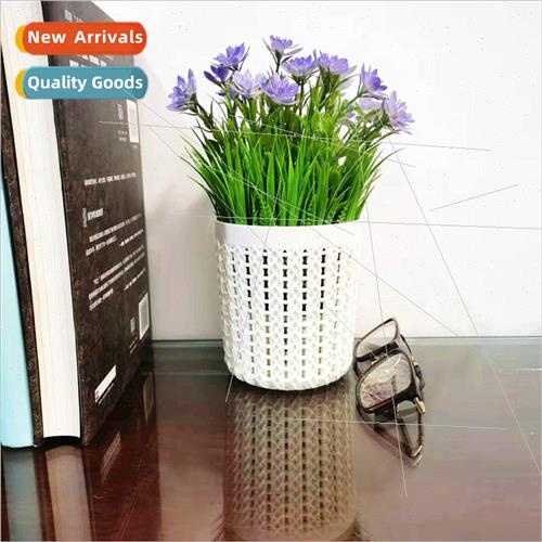 Plastic vine shape round pen holder desktop storage statione 自行车/骑行装备/零配件 自行车贴纸/反光贴 原图主图