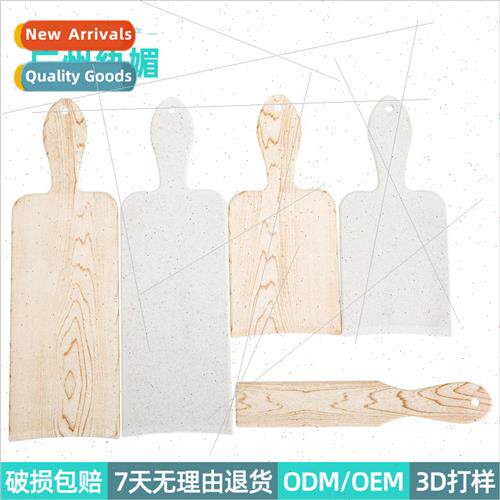 Wood grain wheat orange rod hair pick coloring board hair co