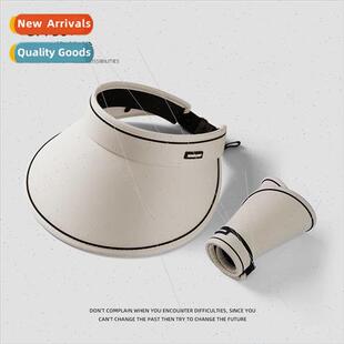 UPF50 + summer large brim cycling anti-ultraviolet hollow to