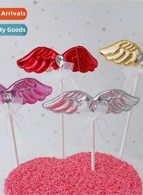 3D Angel Wings Cake Inserts Party Decorations Birthday Cake