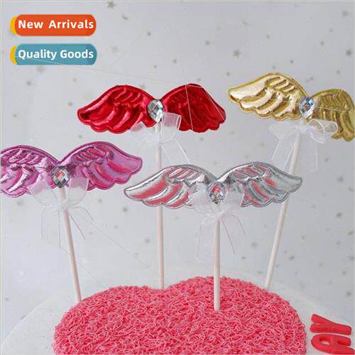 3D Angel Wings Cake Inserts Party Decorations Birthday Cake