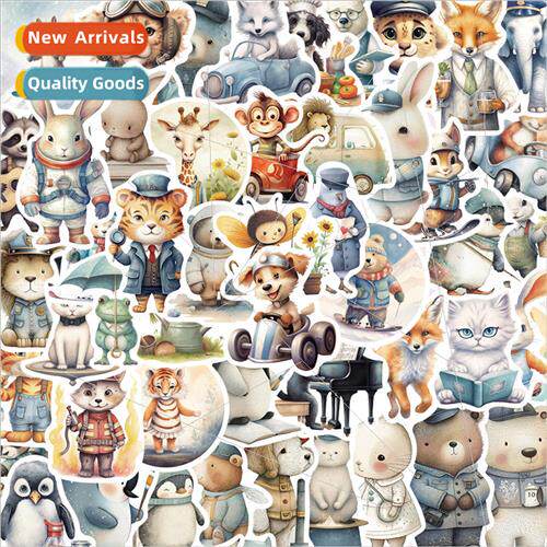50 cartoon animals fairy tale characters graffiti stickers d