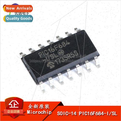 al Genuine SMT PIC16F684-I/SL SOIC-14 Microcontroller/8-bit
