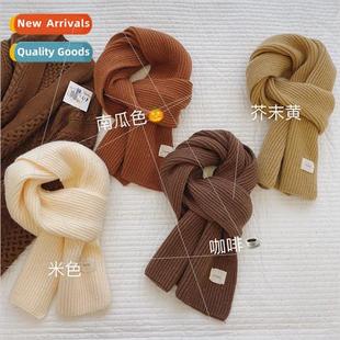 scarf female knitted gentle woo winter warm and Korea autumn