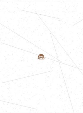 W5072 Japan and Korea Convenience Stickers Big Eyes Cute Smi