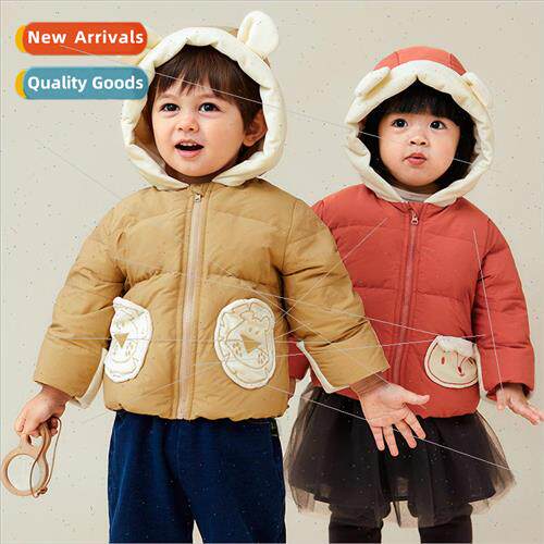 Childrens cotton clothing winter 2021 new warm cotton jacket