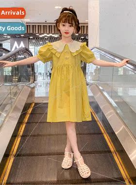 Girls dress summer 2023 new 适用eign childrens clothing summ