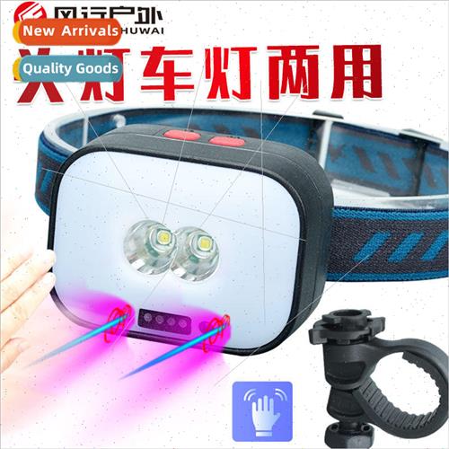 W666-2 strong light headlamp multifunction induction headlam