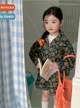 Girls suit spring and fall Korean  of the 2023 new childrens