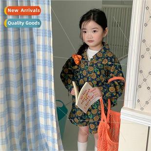 childrens spring new 2023 the Korean fall and suit Girls