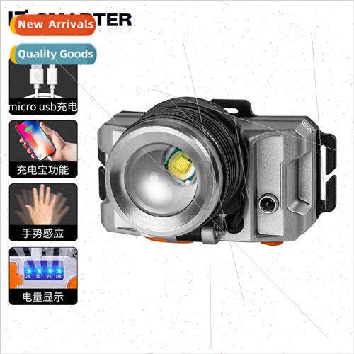 New LED strong light headlamp mini multifunctional fishing l