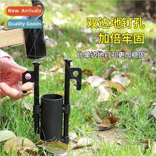Outdoor camping canopy pole awning spreader bar fixing valve