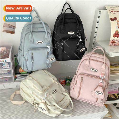 Antique sense of girls backpack new school season college wi