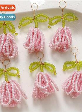 Princess  super fairy girl tulip flowers diy handmade weavin