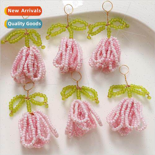 Princess  super fairy girl tulip flowers diy handmade weavin