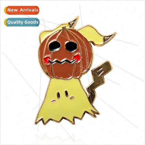 Anime Pokémon around Pikachu Halloween pumpkin pin Pokemon