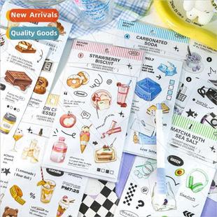 Flat stickers dessert vending machine series lovely exquisit
