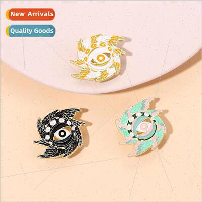 Eye of Horus Wings and Glasses Hunting Badge Jewelry Clothes