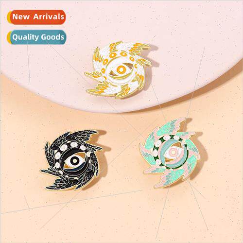 Eye of Horus Wings and Glasses Hunting Badge Jewelry Clothes