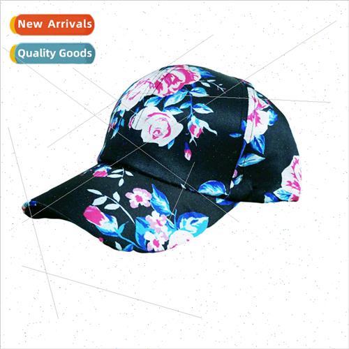 2021 Korean  of the adult rose baseball hat ladies fashion o