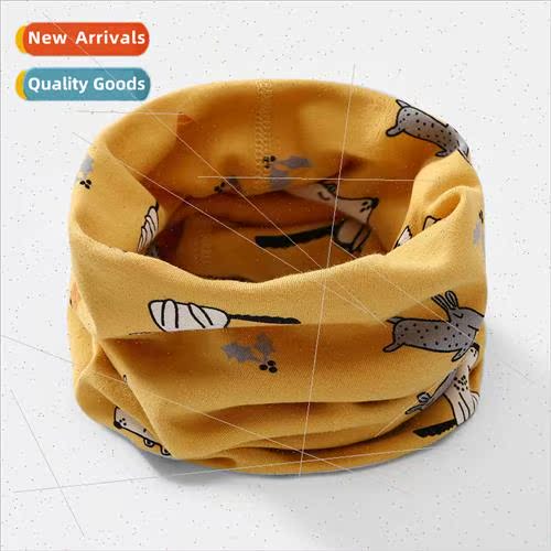 Childrens scarf cotton windproof spring and autumn baby baby