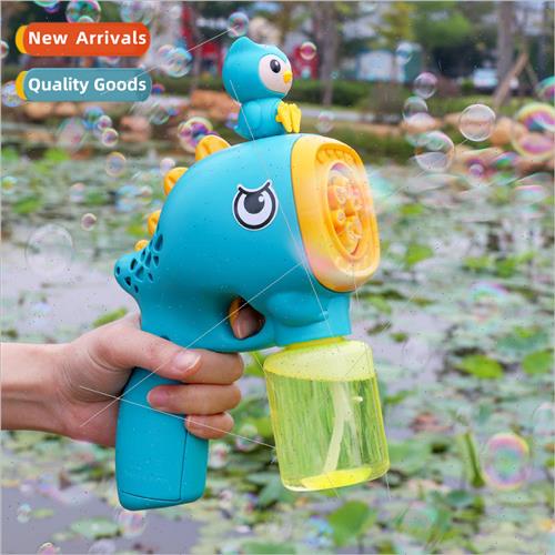 New doll six-hole electric automatic bubble gun childrens to