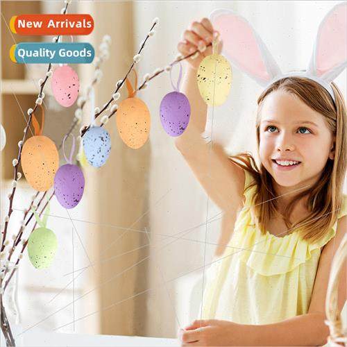 2023 New Easter Eggs Hanging Easter mulation Eggs Easter Dec