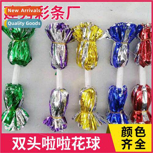 Double head cheerleading flower ball sports props cheerleadi