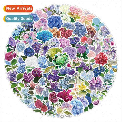 100 pcs of love hydrangea handmade decorative dried flowers