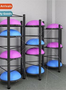 Gym put bosu ball racks multi-tier balance big medicine ball
