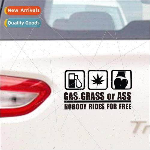 Car stickers carving reflective beauty body stickers gas pum