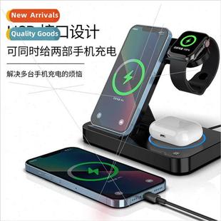 New four-in-one folding wireless charger 适用 iPhone14 cell