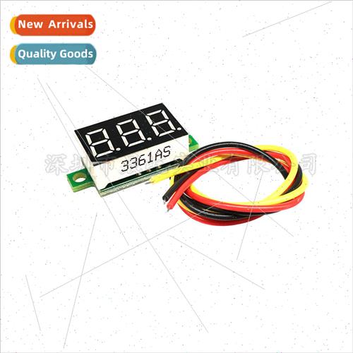 Miniature 0.36-inch digital tube DC0V100V 3-wire variable pr