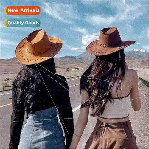 Western cowboy hat travel casual mens sun hat Spice Girls ph