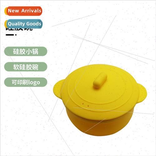 Creative baby complementary food bowl silicone steamer food