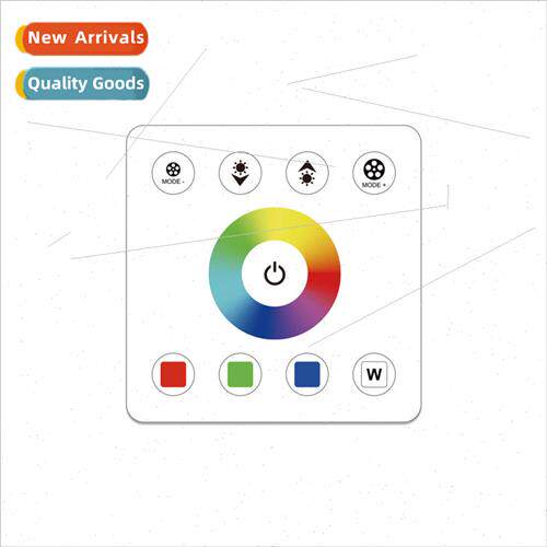 86 Panel RGBW Controller Plastic 86*86 Panel 5-24V Full Touc
