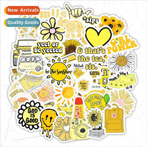 50 cartoon small fresh yellow cell phone computer water cup
