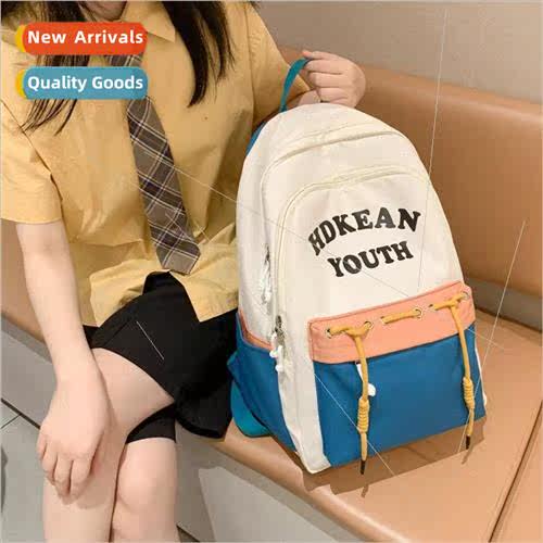 New large-capacity letters shoulder bag literary men and wom