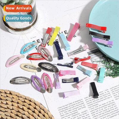 DIY handmade bow hairpin hair accessories ribbon material pa