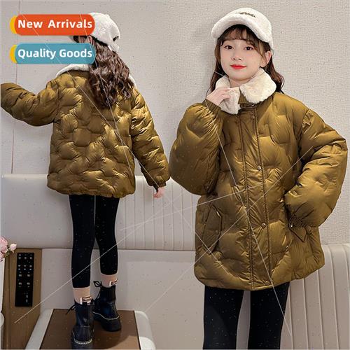 Girls down jacket winter white duck down 2023 new 适用eign-