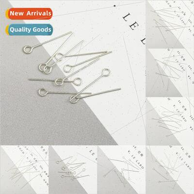925 silver 9 words pin making earrings materials DIY handmad